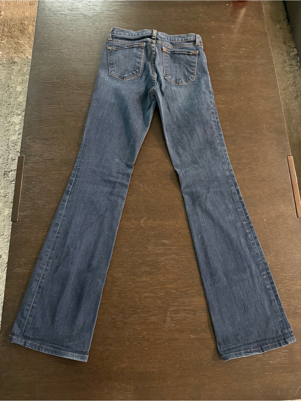 J Brand Dark Blue Small Flare Jeans